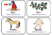 y-ending-sound-e-mini-flashcards